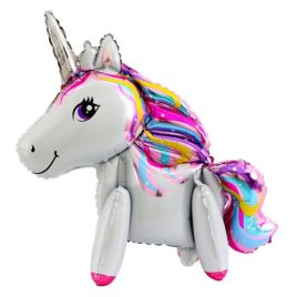 Unicorn Airwalker Balloon 24 Inch, Large Unicorn Balloon