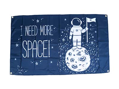 i need more space flags, space party flag