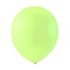 Fluorescent neon green balloons