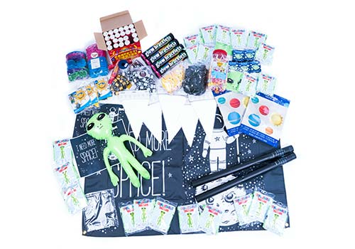 Space party, space party delivery, space theme uk, space party in a box, space theme ideas, delivered space theme, out of this world party, space party supplies,
