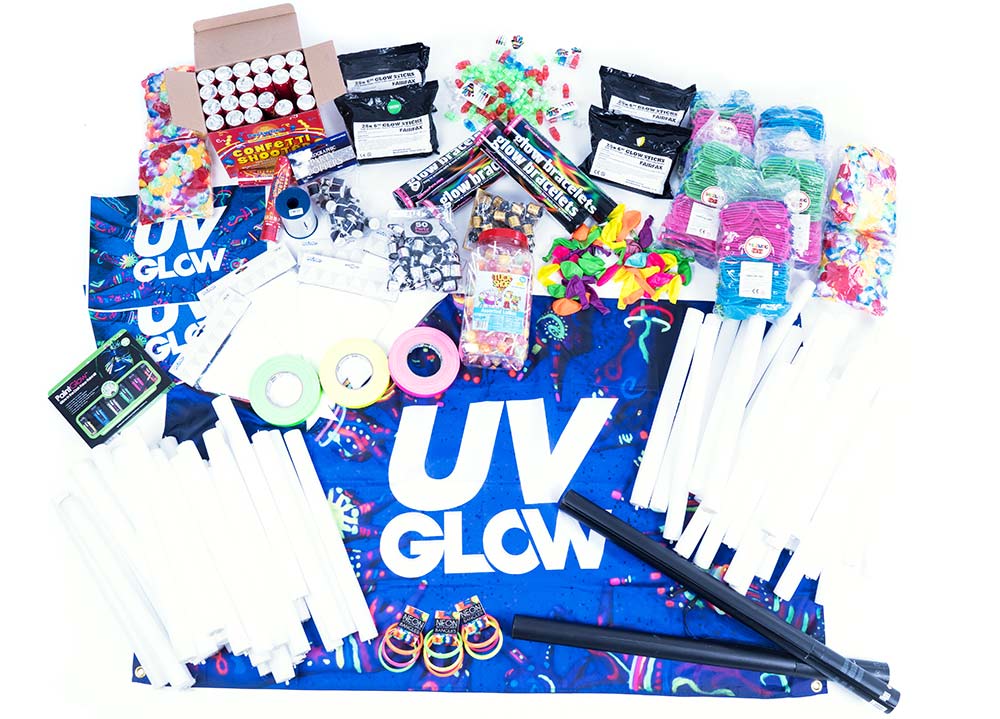 UV Glow Event Care Packages, UV Party Gloucestershire, UV Party UK