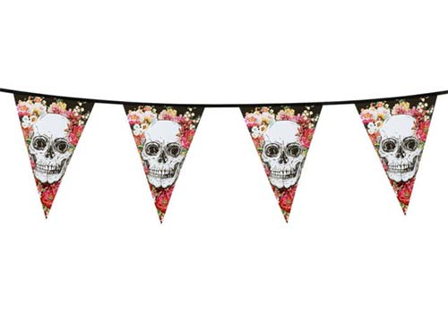 day of the dead bunting, cinco de mayo bunting
