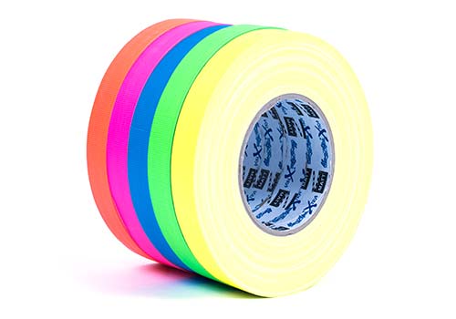 fluorescent glow tape, glow gaffer tape