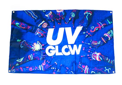 uv party flags