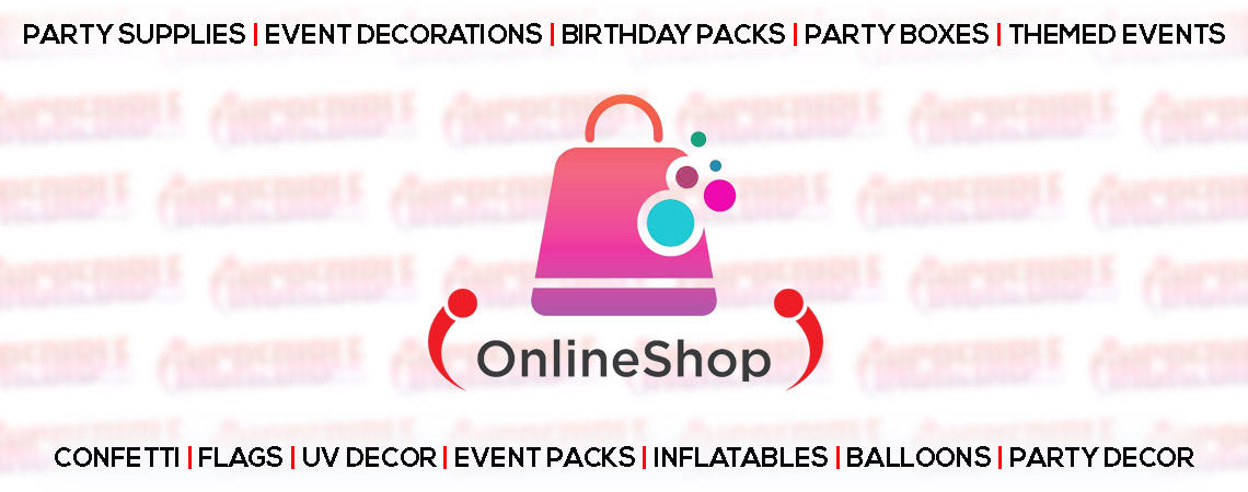 party decorations, birthday packs