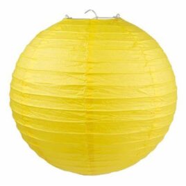 yellow paper lantern