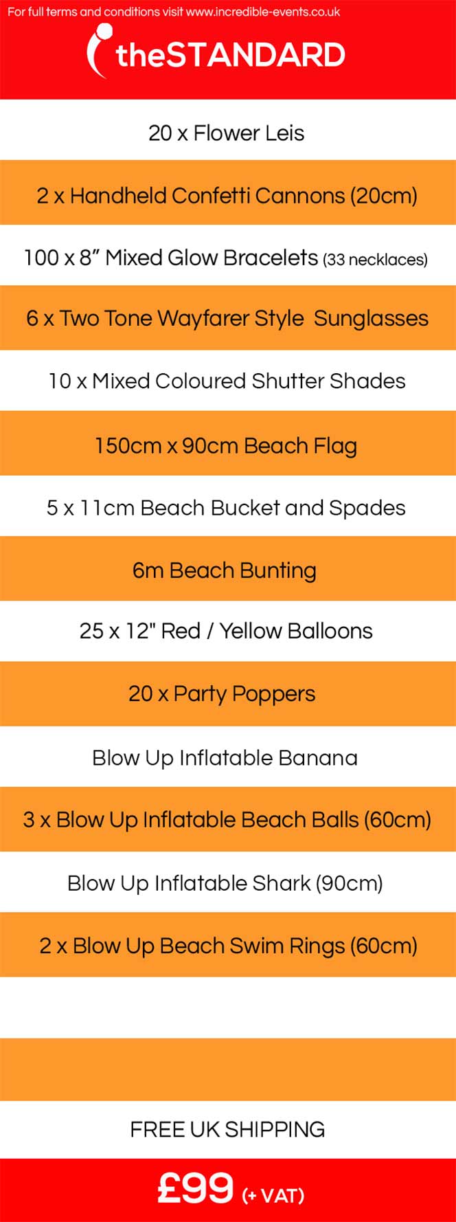 Beach Party, Beach Party in a Box, Beach Event Delivery,